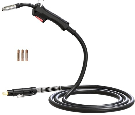 MIGVAN Mig Welding Gun Torch 140Amp Stinger with Hook Replacement for MIG Welder Machine