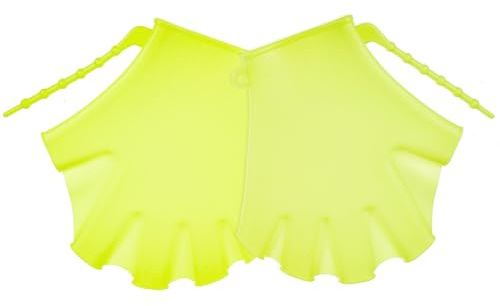 BESTYASH Guantes de Natación Silicona Correas Ajustables y Absorción de Sudor, Paletas Auxiliares para Entrenamiento y Buceo en Piscina