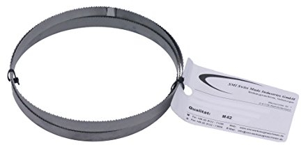 SMI Hoja de sierra de cinta de metal, bimetal M42, dimensiones 1638 x 13 x 0,65 mm, 10/14 ZpZ; apta para Optimum, Epple, Holzmann, Bernardo, entre otros