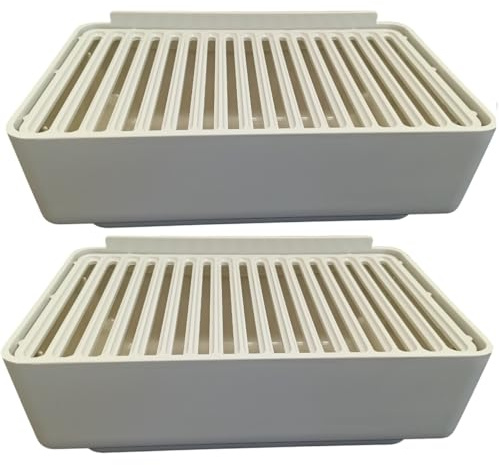 OCS Parts 2-Pack 2231 Drip Pans and 2232 Drip Pan Covers for Crathco Bubblers and Cold Beverage Dispensers | Compatible Replacement for Grindmaster Cecilware 2231 and 2232