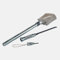 Horntools Multifunktionale Outdoor Schaufel Survivor – Klappbar, Säge, Beil, Hacke, Notfallpfeife, Magnesium-Feuerstein