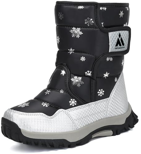 Mishansha Bottes Neige Fille Garçon Chaudes