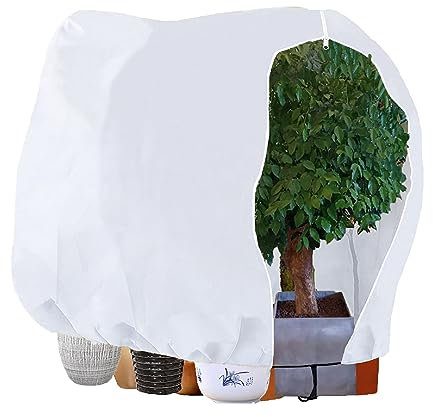 LINSOCLE Copri Piante Inverno, XXL Cappuccio Protezione Piante in Vaso Inverno, 360 X 250 cm Telo per Piante Inverno, Copri Piante Antigelo per Protezione delle per Palme