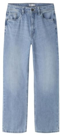 Name IT Garçon Straight Nkmryan Jean Droit 5950-Dm Noos, Bleu Jeans Clair, 164 EU