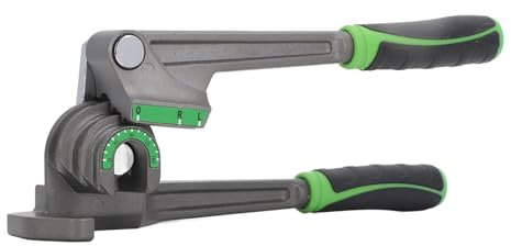 Rohrbieger, 1/4 Zoll, 5/16 Zoll, 3/8 Zoll, 3-in-1-Rohrbieger, 180-Grad-Rohrbieger für Kupfer-, Edelstahl-, Stahl- und Aluminiumlegierungsrohrbiegewerkzeug für die Reparatur von