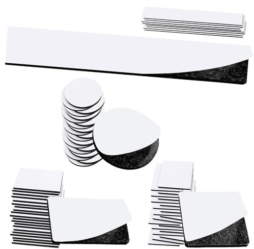 GZDAOXIA 68 Pezzi Pad Biadesivo Extra Forte multiuso,Pads Nastro Biadesivo Schiuma,Adesivi Biadesivo Extra Forte,quadrati,rotondi,cuscinetti rettangolari,per Casa,tappeti,Auto e ufficio