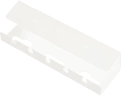 KVZJITSX Bandeja Portacables Bajo La Mesa Bandeja de gestión de Cables for Debajo del Escritorio, Soporte for Cables con Abrazadera, sin perforación, Suministros espaciosos y Resistentes para Cables