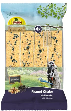 JR Farm Garden Peanut Sticks mit Holunder (Erdnussbutter) 640 g