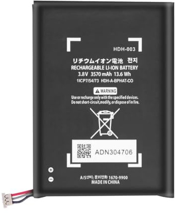 OnlyTech - Premium Replacement Battery for Nintendo Switch Lite - 3570mAh - Same quality as HDH-003