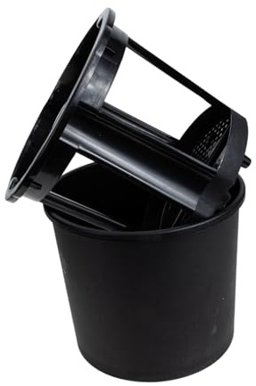 Alasum Secchio per Coltivazione Patate e Vaso per Patate Dolci, Fioriera Pratica per Giardinaggio Domestico, Secchio Traspirante Resistente 29x26,5 Cm Fondo Scanalato Anti-accumulo Radici