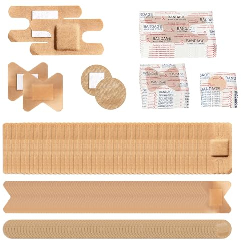 240 Pezzi Cerotti Ragadi Dita Mani Cerotti Dita Mani 76×38 Mm A Forma Di H 45×50 Mm A Forma Di Farfalla 25 Millimetro Ipoallergenico E Traspirante, Impermeabile, Delicato Sulla Pelle