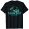 Jurassic Park Turquoise Safari Circle Logo T-Shirt