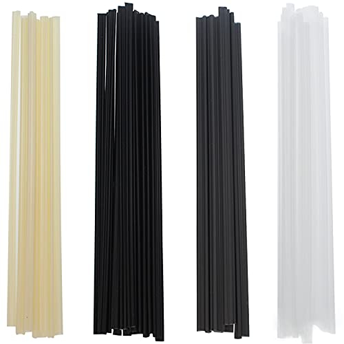 Tiges de Soudage Plastique 50 PCS 200mm Soudage Sticks Plastique Baguettes de Soudure PVC ABS PP PE Fils à souder de Soudure pour Le Soudage en Plastique