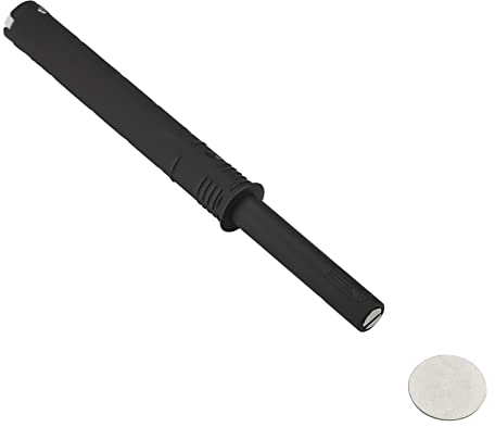 1 Stück Türdämpfer K-Push Push-To-Open mit Magnetspitze (Ausstoßweg: 37 mm) anthrazit für Türscharniere ohne Federn Druckschnapper für grifflose Türen Drucköffner für Türscharniere von SOTECH