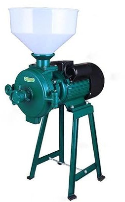 Tritatutto elettrico da 2200 W, 220 V, 1400 giri/min, polvere commerciale ad alta velocità, spessore regolabile, può essere mais, riso, grano (verde erba)