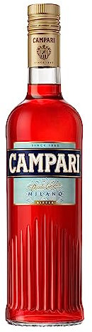 Campari Bitter - 70 cl, Aperitivo Bitter Alcolico, 25% Vol (Confezione da 6)