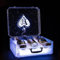3 Flaschen Wiederaufladbare Led-Pik-Ace-Glorifier-Box, Champagnerflaschen-Tragetasche FüR Nachtclub-Party-Lounge-Bar, Schnapsflaschen-Displayregal, Bar-Flaschendisplay