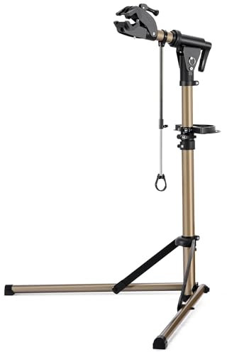 CHEPARK Bike Repair Stand (Max 80lbs) - Bike Stand Rack for Workstand Maintenance - E Bike Repair Stand Bicycle Shop Home Mechanics for Mountain Bike and Road Bike