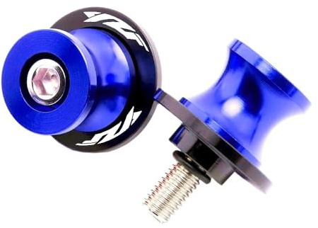NFNVEKESD Diábolos para Moto para Y&amaha para YZF R1 R3 R25 R6 para YZF-R3 para YZF-R1 para YZF-R6 1999-2020 2021 2022 Tornillos Soporte Deslizante De Carrete Basculante Motocicleta(Blue)