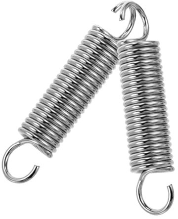 HEALEEP 2 Ganci a Molla Telescopici Per Amaca e Sedia Galleggiante Ganci Sospesi in Acciaio Set 2 Regolabili Per Installazione Facile e Versatile