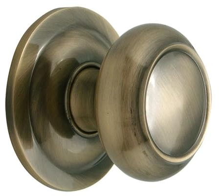 -1980-MADERAS CAMACHO SUMINISTROS INDUSTRIALES Pomo Puerta Entrada Redondo Cuero Tradicional