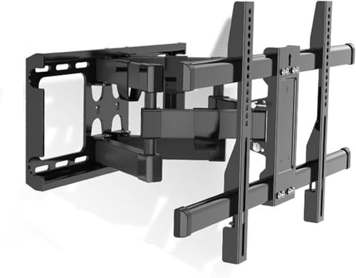 LNNW TV-väggfäste - TV-fäste Dubbel svängbar ledad lutning 6 armar, Max VESA 600x400mm TV fästen och stativ