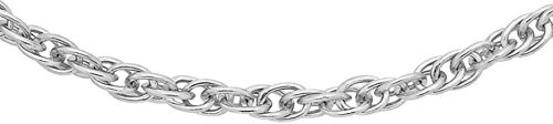 CARISSIMA Collar de mujer con oro blanco 9 K (375), 41 cm