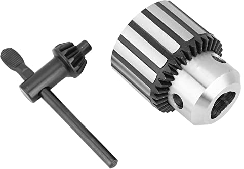 Portabrocas con Llave 3-16 Mm B18, Portabrocas de Servicio Pesado para Taladro de Banco Y Torno, Accesorio para Portabrocas Tipo Llave con Mandril para Brocas