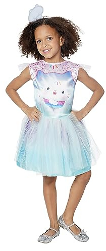 RUBIE'S Gabby et la Maison Magique - Déguisement Enfant Taille 3-5 Ans - Robe Luxe P'tit Chou - Licence Officielle Gabby the Dollhouse - Pour Anniversaire,