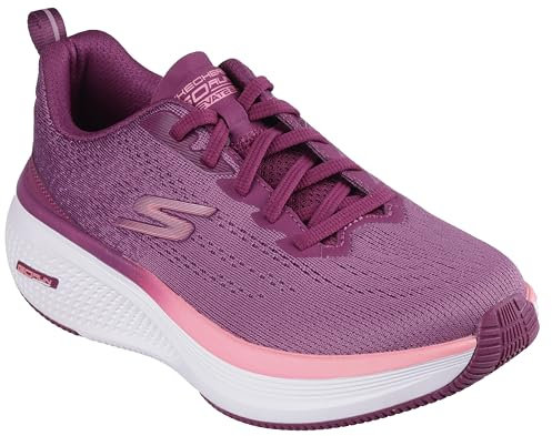 Skechers Damen Go Run Elevate 2.0 Sneaker, Raspberry Textile/Pink Trim, 37 EU