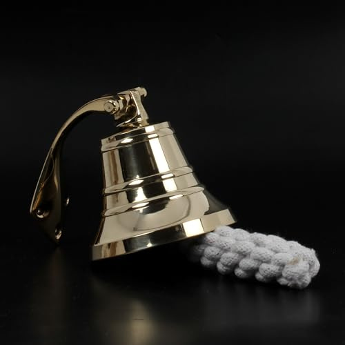 Campana in ottone da 7,6 cm (7,6 cm, design 4)