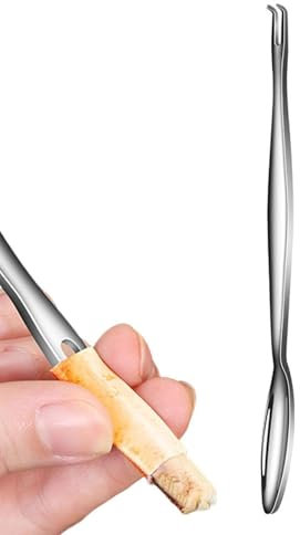 Crab Forks Stainless Steel - Stainless Steel Seafood Forks - Crab Forks for Crab Legs, Snail Forks for Tasting Appetizer Forks, Portable Cocktail Salad Fruit Forks for Party Travel