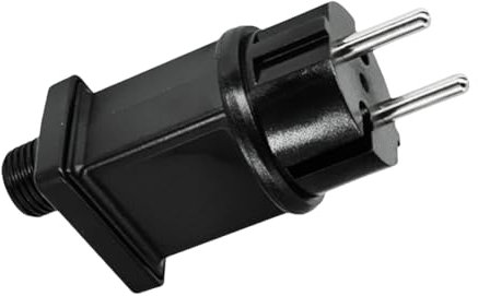 Fangxuee Alimentatore per LED con Spina da 3,5V 3,6W, Trasformatore per LED con Spina, Adattatore IP44 Impermeabile per Lampada di Natale, Spina EU