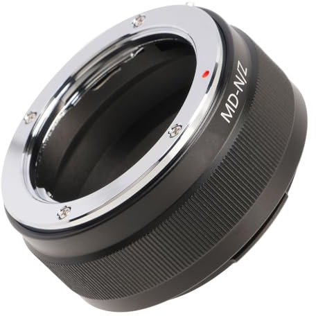 ZEPFJHE Adaptateurs d ' Objectif en Aluminium, Anneaux de Conversion pour MD pour caméras Z5 Z6 Z7 Z50 Z6ii Z7ii pour Lien de Condition extérieure