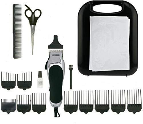 W A H L Haarschneider  C H R 0 M - P R 0 cm, Mega-Hochleistungs-Daten, ca. 0,3-25 Millimeter. Schneidsatz aus Spezialstahl.