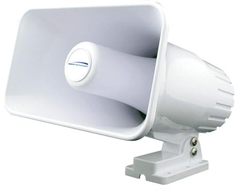 Speco - SPC-12RP - PA Horn, Weatherproof, White, 15 W