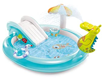 Intex Gator Aufblasbares Spielcenter, für Kinder ab 2 Jahren