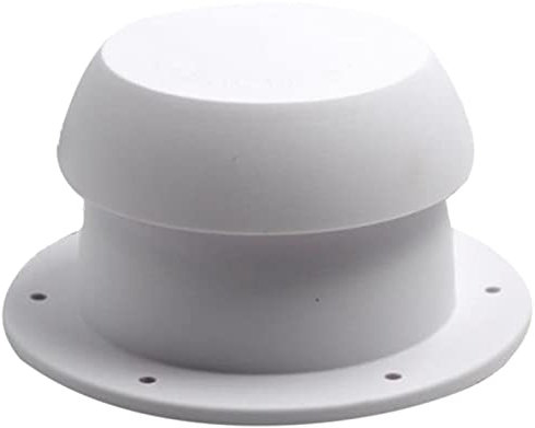 RV Roof Ventilation Cap Mushroom Head Shape Motorhome Round Exhaust Outlet Vent Air Fan Waterproof Universal Replacement for Camper Trailer