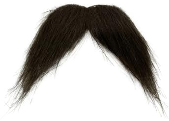 Falska skägg mustascher roliga mustascher, bruna konstgjorda skägg jultomte skägg halloween gammal man rolig falskt skägg kostym whisker för halloween jultomte cosplay