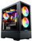 GameMachines Element, Schwarz, ATX PC Gaming Gehäuse, inklusive 3 A-RGB Lüfter