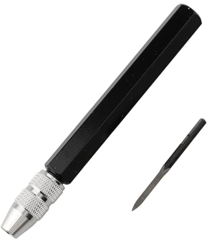 YUPZAR Sbavatura Strumento Universale, Sbavatore Manuale con Sbavare Lame di Ricambio con impugnatura SC1300 e lama BD5010, per Stampante 3D, Plastica, Alluminio, Rame, Acciaio