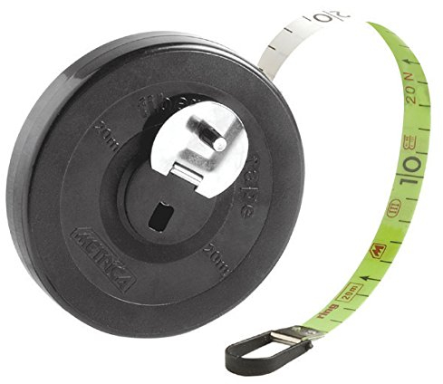 Metrica 40017 - Cinta métrica (20 m, cajetín de plástico)