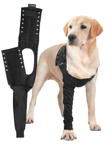 Suitical Recovery Sleeve Hund, S, Schwarz