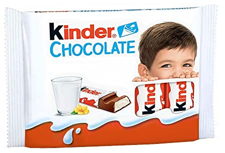 Kinder Chocolate T4. 20 paquetes de 4 unidades
