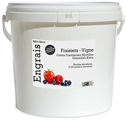 Agro Sens Engrais fraisiers, Vigne, Petits Fruits Seau 8 kg