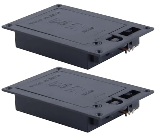 Alide Gör-det-själv-plasthållare för 3 x 3,7 V AAA litiumjonbatterier, batterihållare, förvaringslåda
