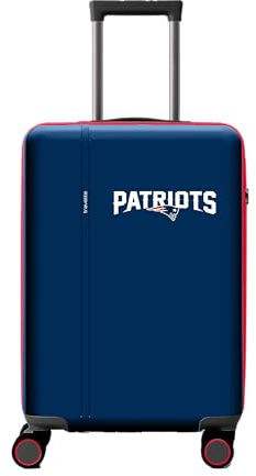Travelite NFL NFL - Maleta rígida para Equipaje de Mano, 55 cm, New England Patriots, NFL Handgepäck 55 cm, NFL - Carro de Equipaje de Mano rígido