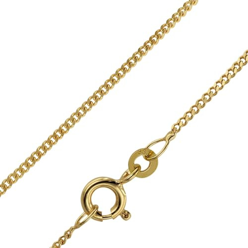 trendor Halskette Gold 333 (8 Karat) Panzerkette Breite 1,4 mm 71965-45 45 cm