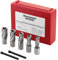 Rotabroach Annular Cutter Set 7pc - RAPK2000 Magnetic Drilling Annular M2AL HSS Steel Cutting Drill Bits 5 piece Kit 14, 16, 18, 20 & 22mm, plus Pilot Pins