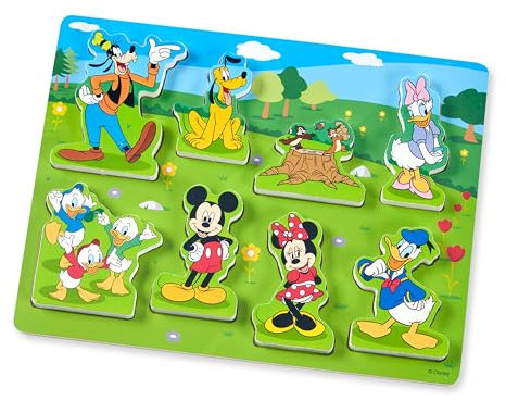 Mickey Mouse Clubhouse Wooden Chunky Puzzle